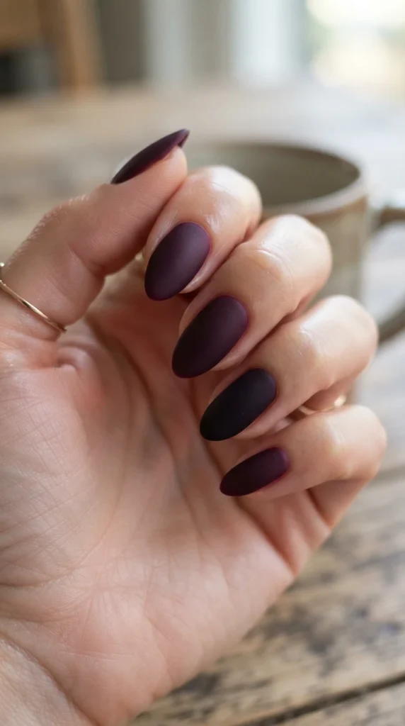 Deep Plum Velvet Matte