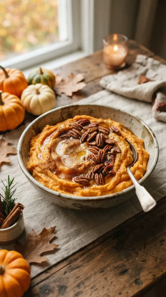 Brown Butter Mashed Sweet Potatoes