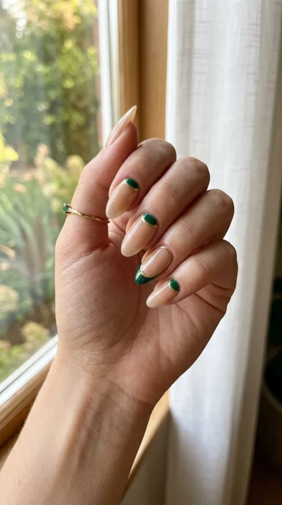 Deep Green Reverse French