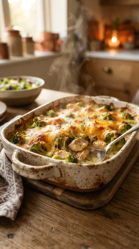  Cheesy Broccoli Chicken Casserole 