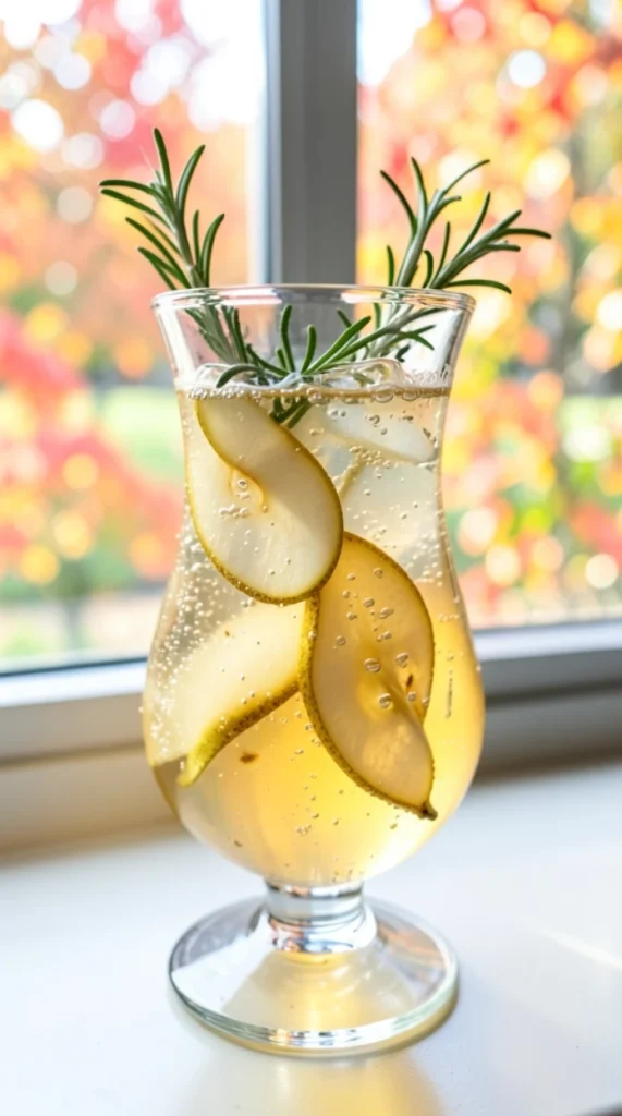 Sparkling Maple Pear Punch