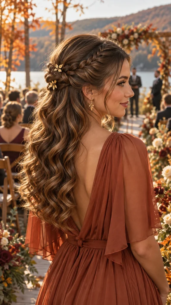 Half-Up Braided Style