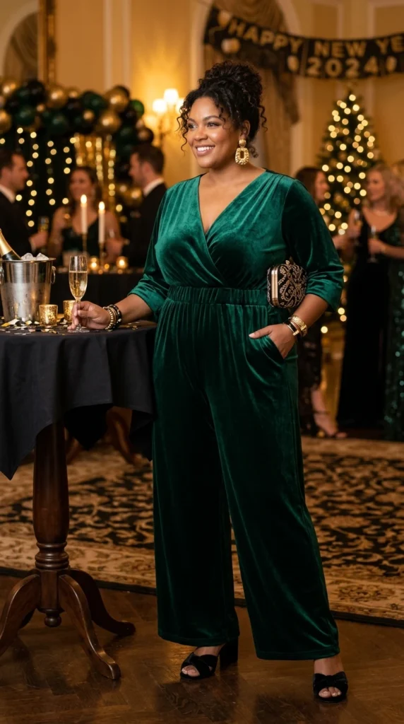 Velvet Jumpsuit