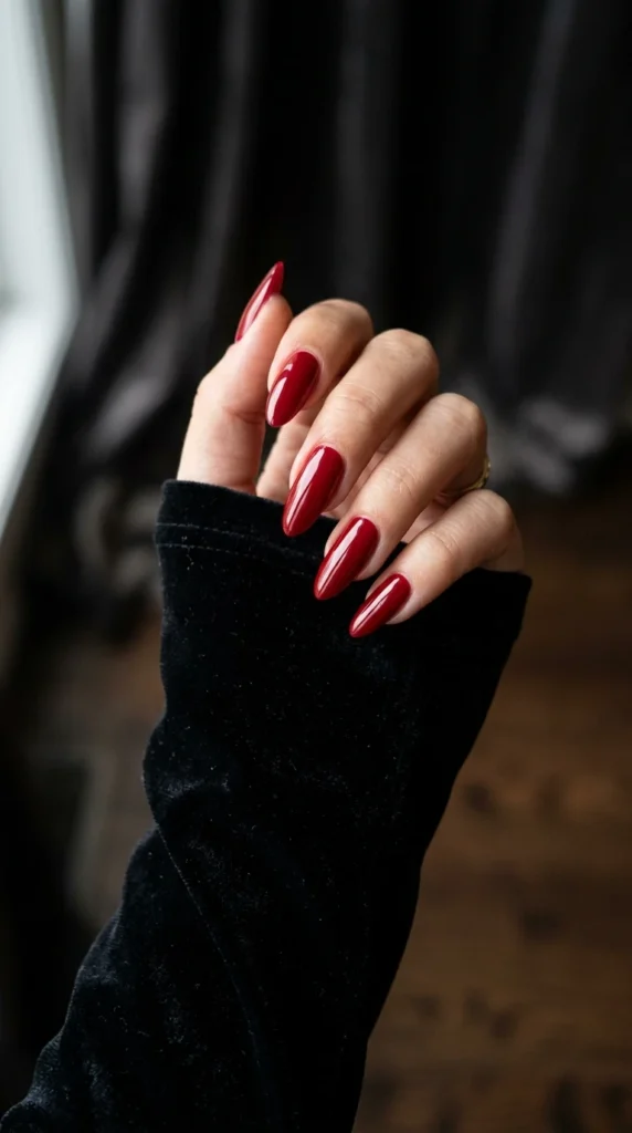 Bold Red Statement Nails
