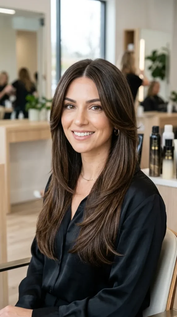 Butterfly Cut for Straight Hair