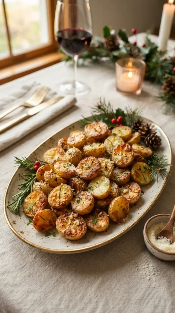 Crispy Parmesan Roasted Potatoes