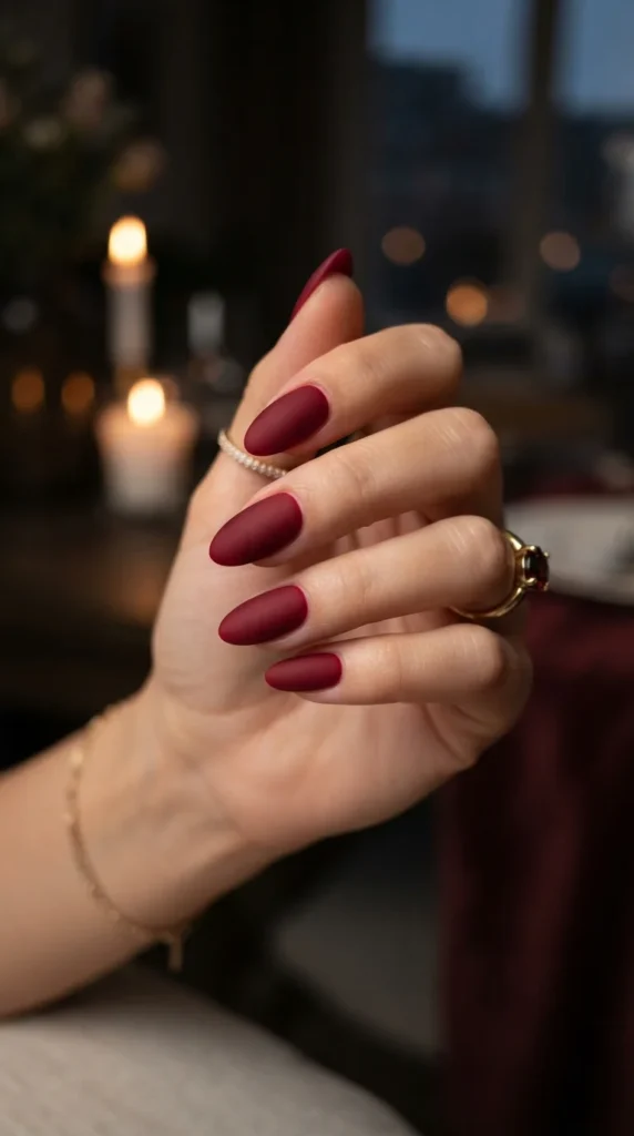 4. Ruby Red Velvet Matte