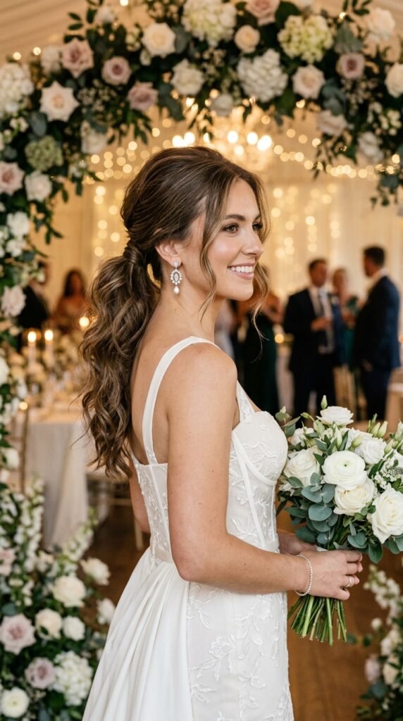 Textured Low Ponytail