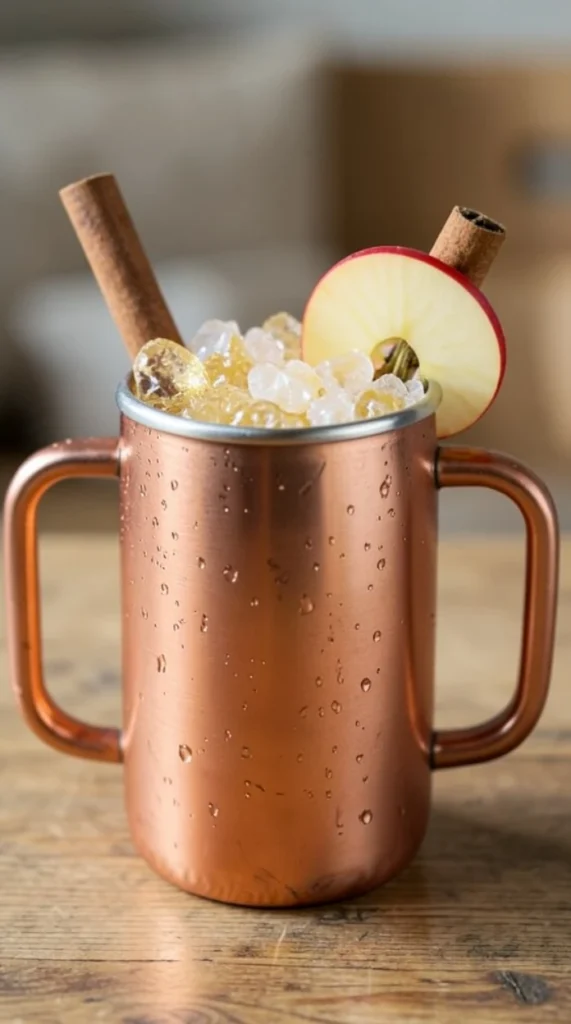 Non-Alcoholic Apple Cider Moscow Mule