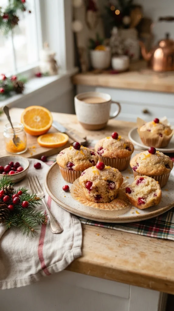 Cranberry Orange Muffins