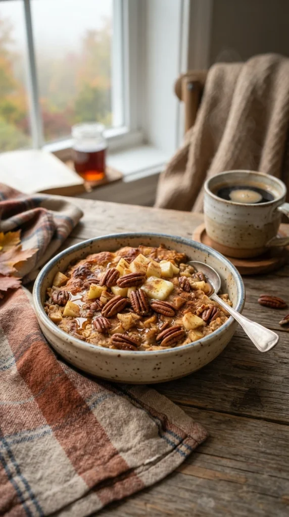 Maple Pecan Baked Oatmeal