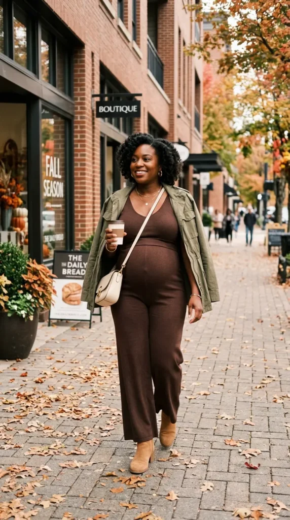 Maternity Jumpsuit for a One-and-Done Outfit