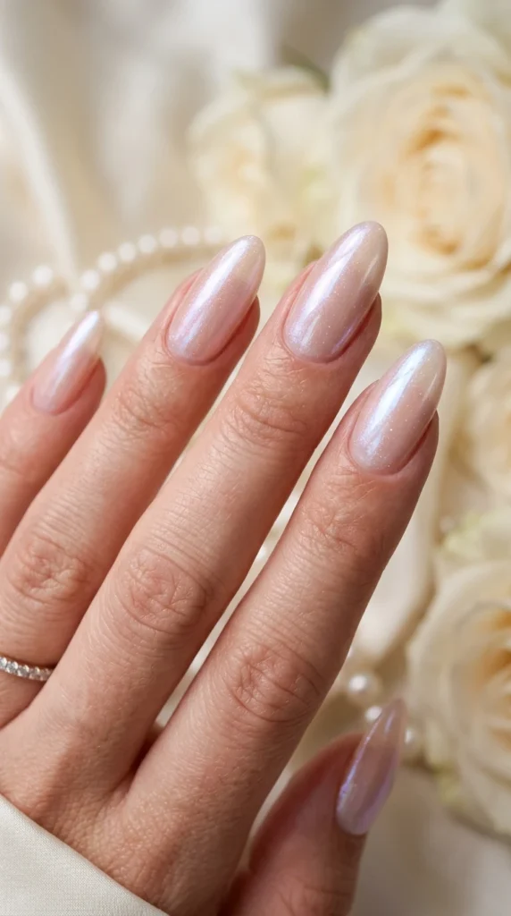 Opalescent Glow Nails