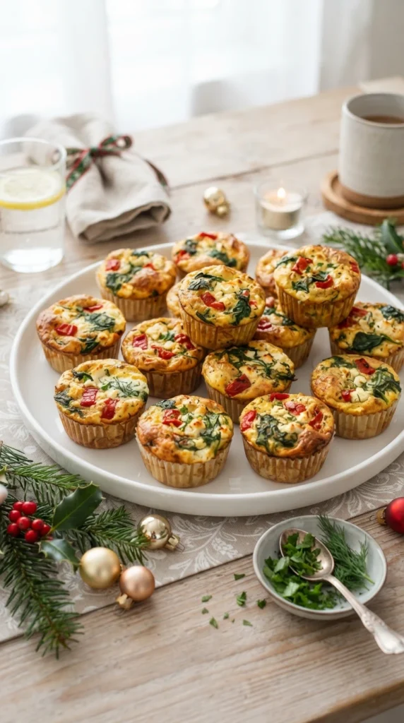 Spinach and Feta Egg Muffins
