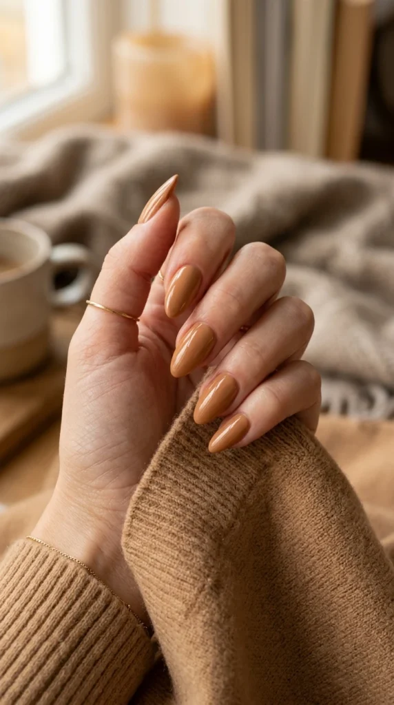 Warm Camel Solid
