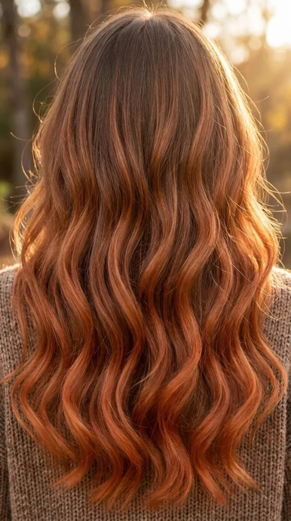 Warm Copper Ombré