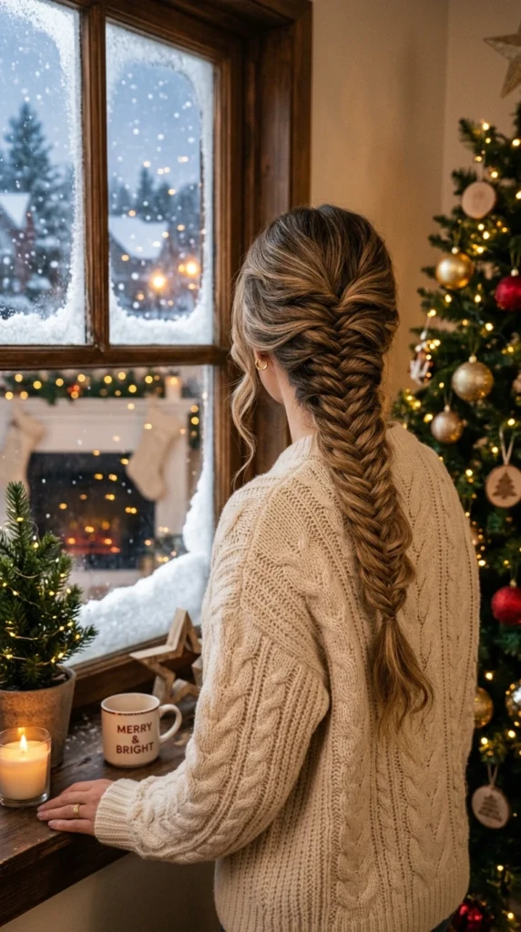 Cozy Fishtail Braid