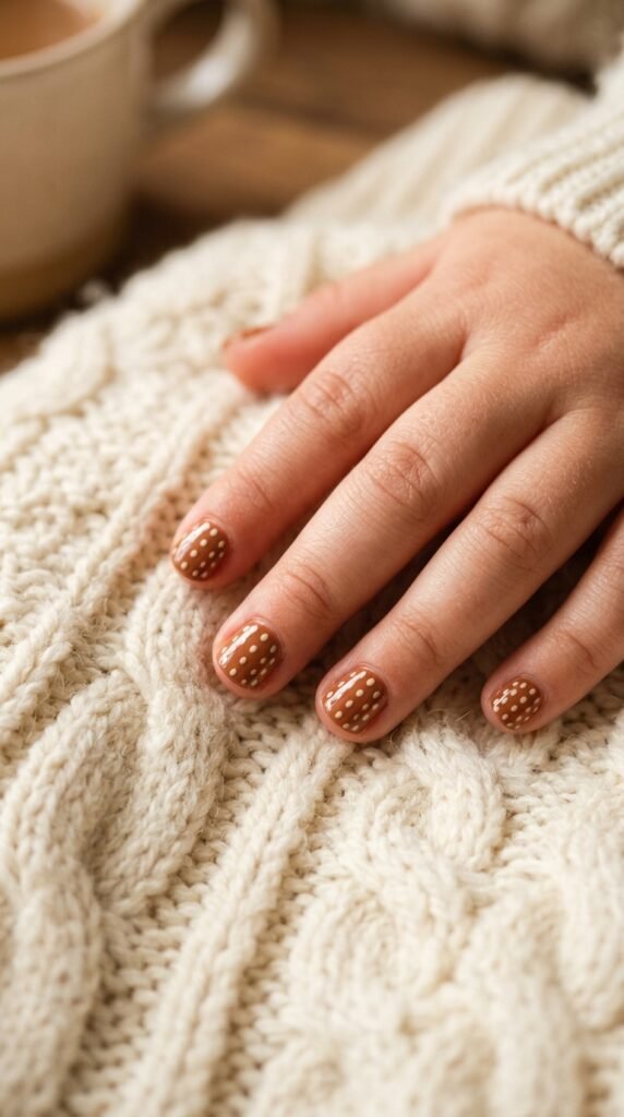 Cozy Sweater Texture Dots