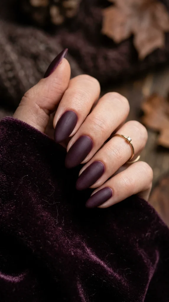 Deep Plum Velvet