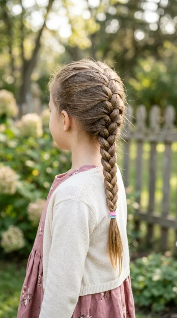 French Braid Down the Back