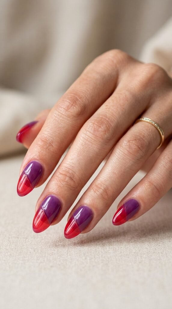 Two-Tone Jelly Color Block