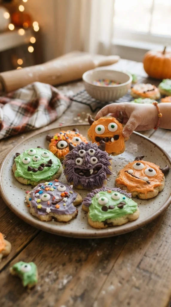 Monster Eyeball Cookies