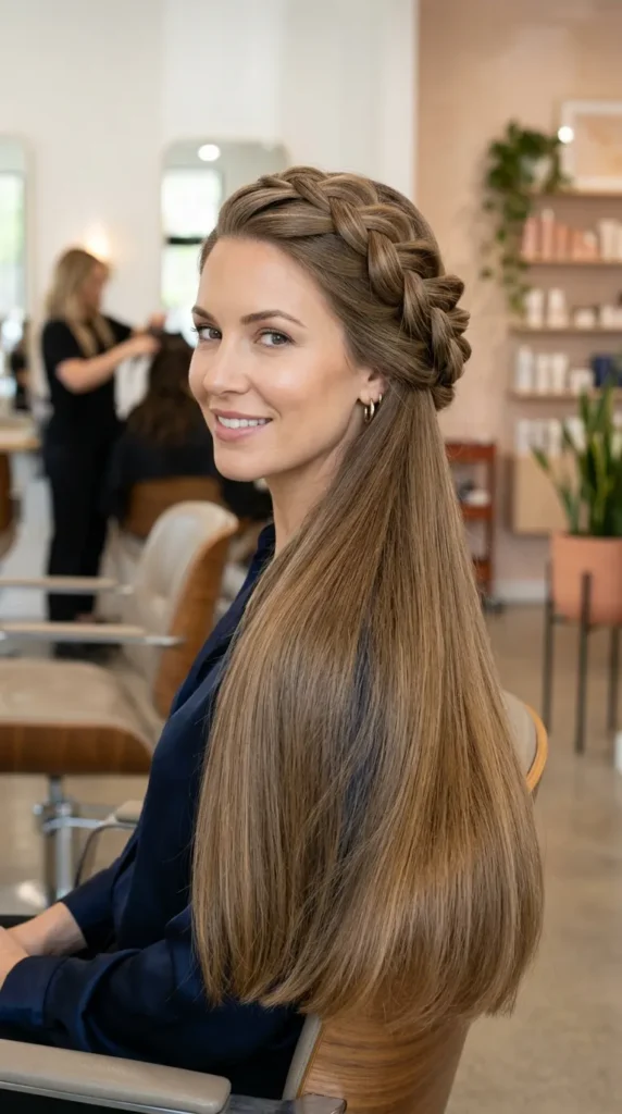 One-Length Long Hair