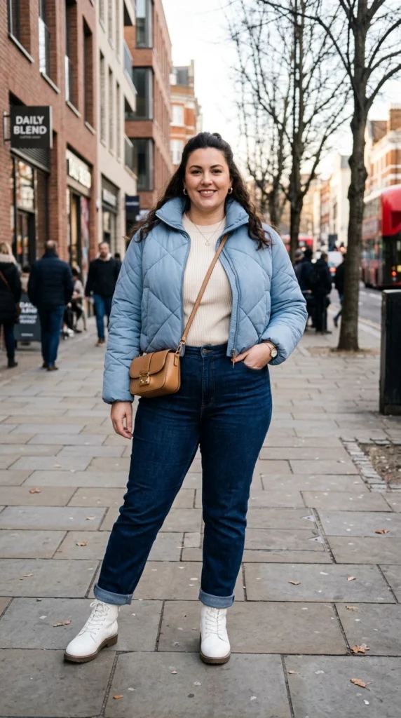 Cropped Puffer Jacket