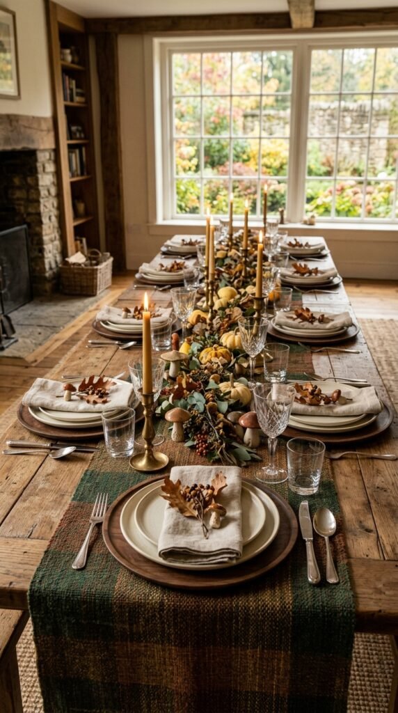 Earthy Harvest Table Runner