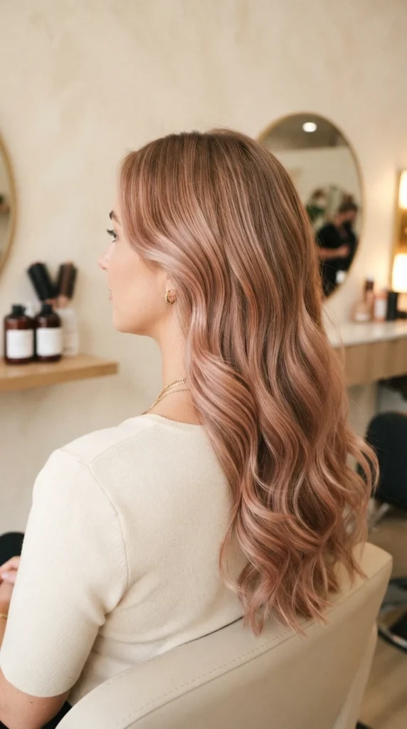 Rose Gold Balayage