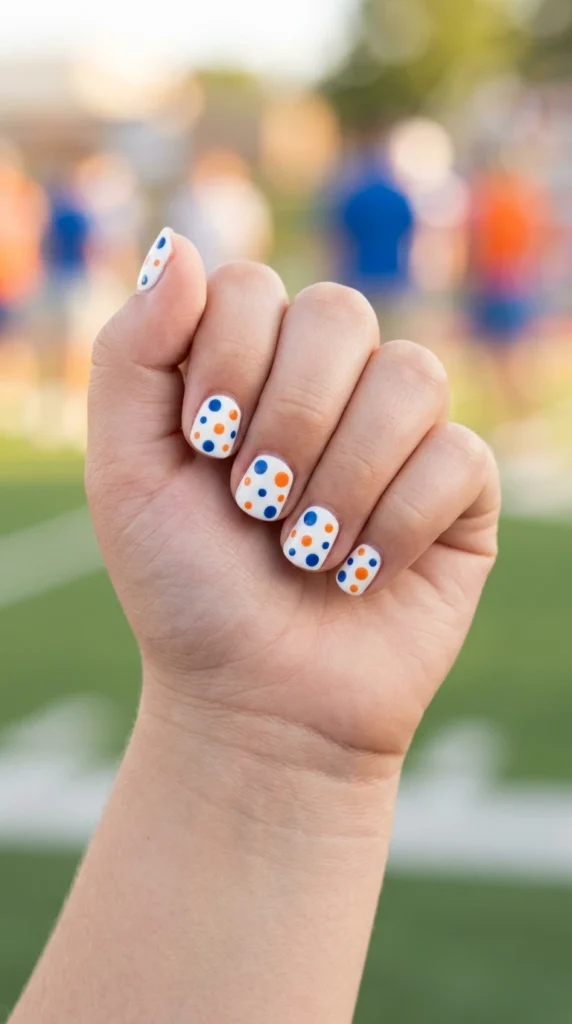 Team Color Polka Dots