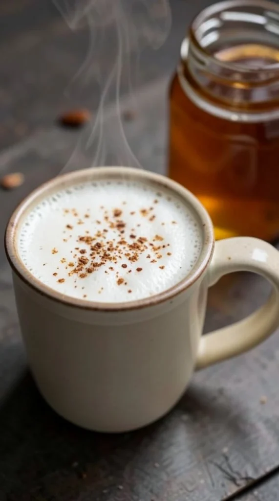 Cozy Roasted Almond Vanilla Milk