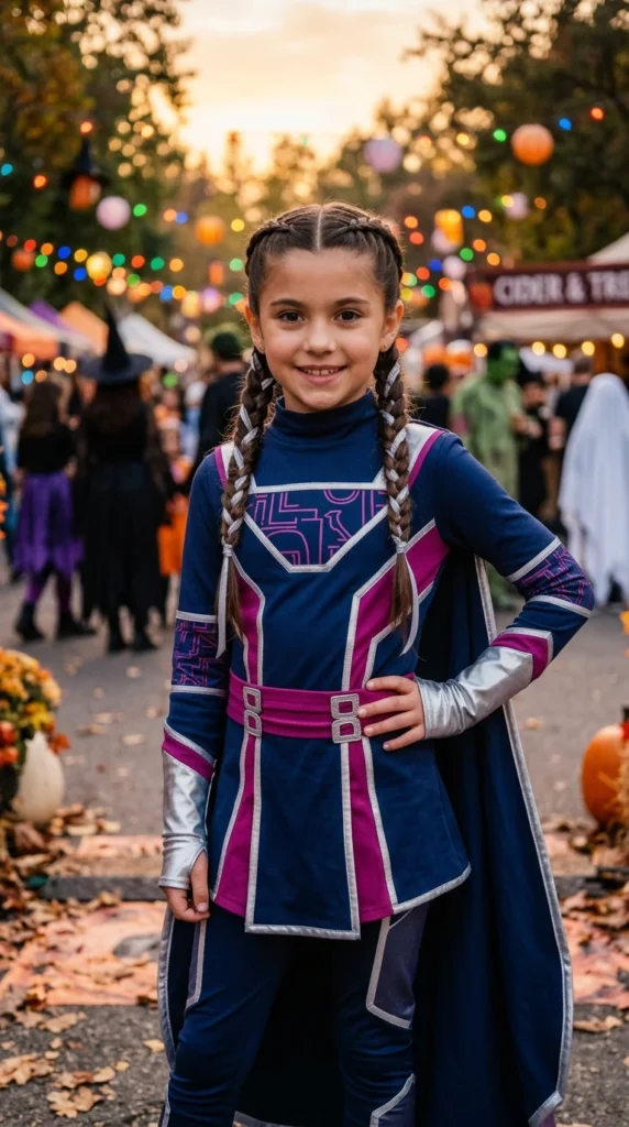  Double Dutch Braids for an Athletic or Superhero Costume