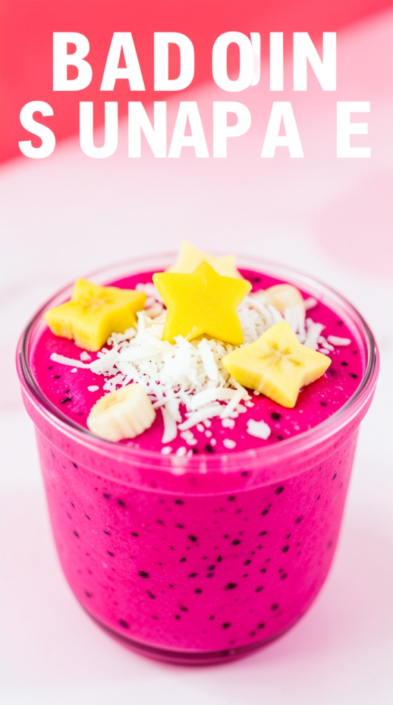 Dragon Fruit Sunrise Bowl