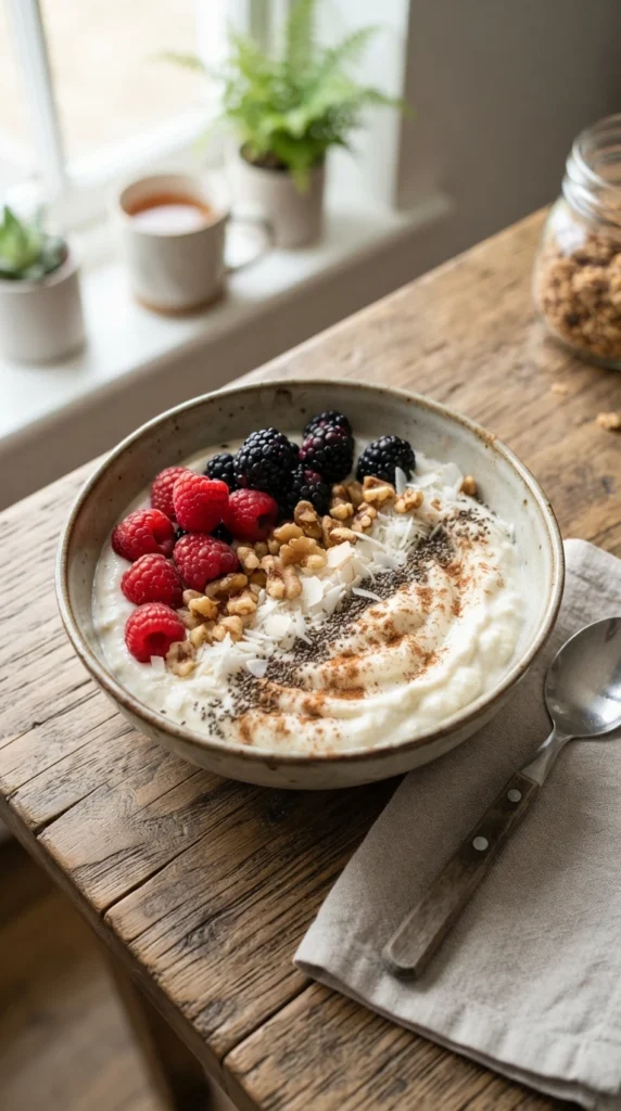 Greek Yogurt Berry Breakfast Bowl