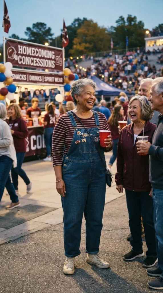 Overalls and a Long-Sleeve Tee