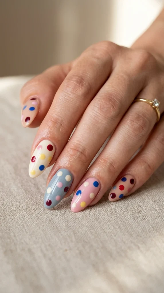 Polka Dot Nails
