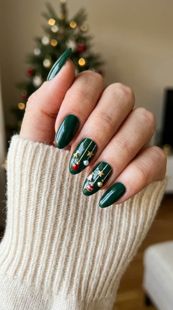 Tiny Painted Ornaments