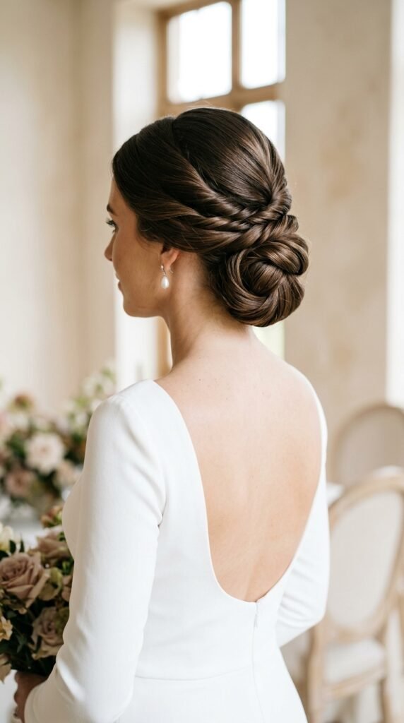 Twisted Infinity Updo