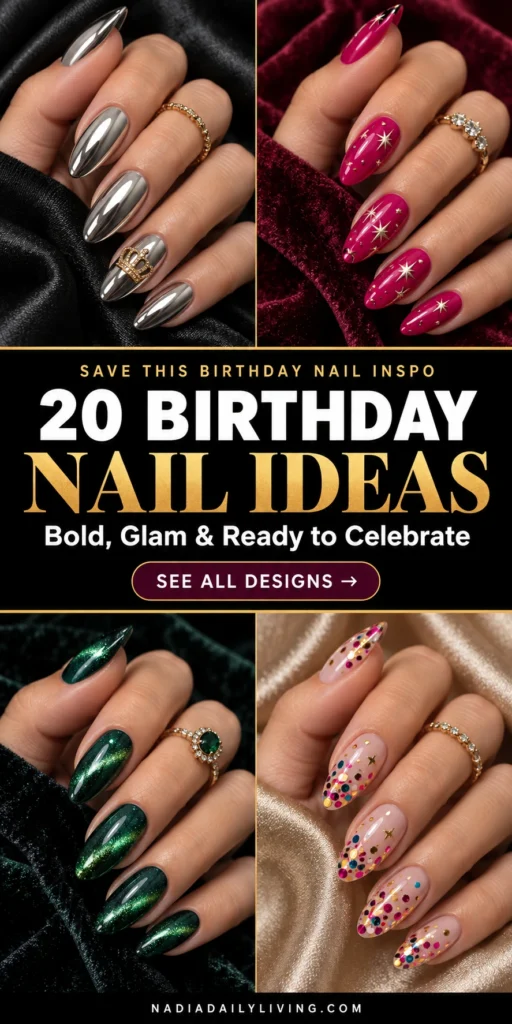 20 Birthday Nail Art Ideas