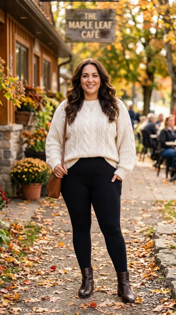 Formula 3: Oversized Sweater + Fitted Bottom + Ankle Boot