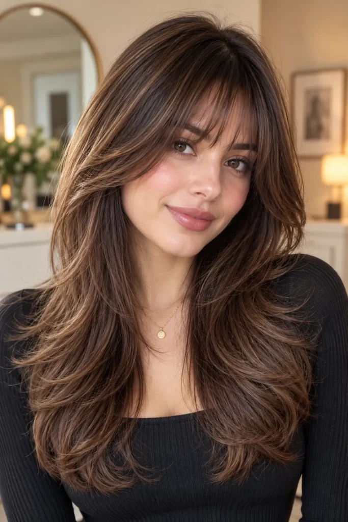 Face-Framing Layers with a Fringe