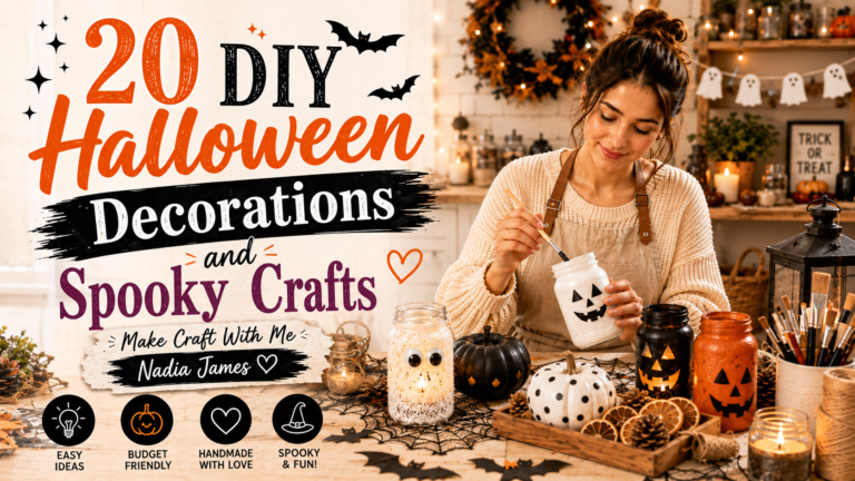20 DIY Halloween Decorations and Spooky Crafts for Your Home