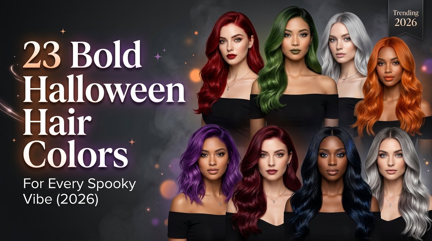 23 Bold Halloween Hair Colors for Every Spooky Vibe (2026)