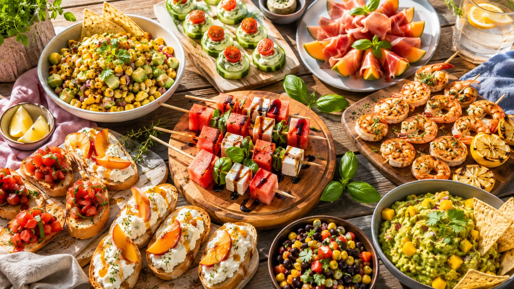 25 Easy Summer Appetizers for Every Party | Nadia James