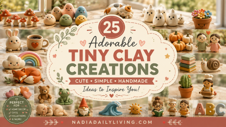 25 Cute Clay Figure Ideas Anyone Can Make at Home