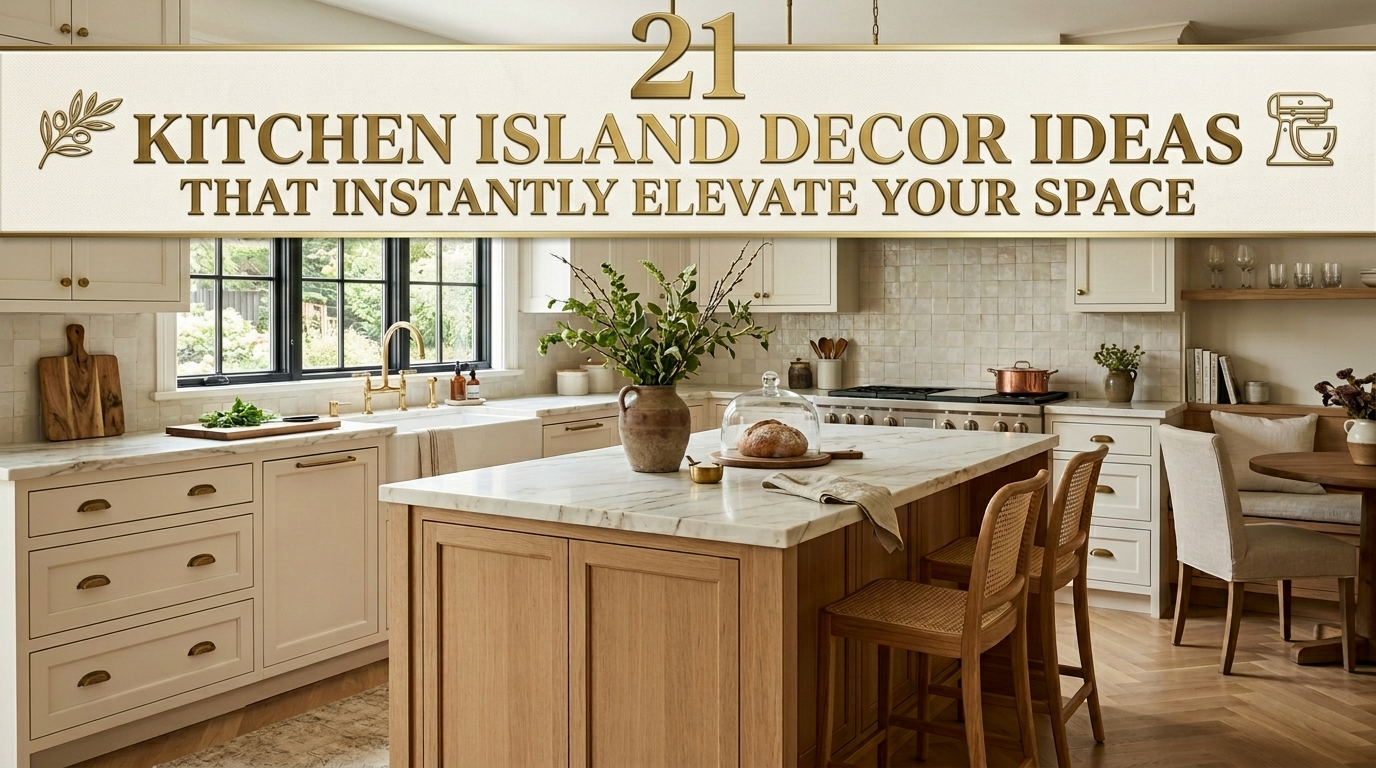 21 Kitchen Island Decor Ideas to Elevate Your Space