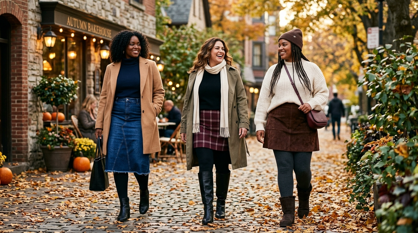 20 Skirt Over Leggings Outfits That Actually Look Chic