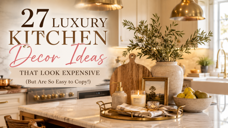27 Luxury Kitchen Accessories Worth Adding Home