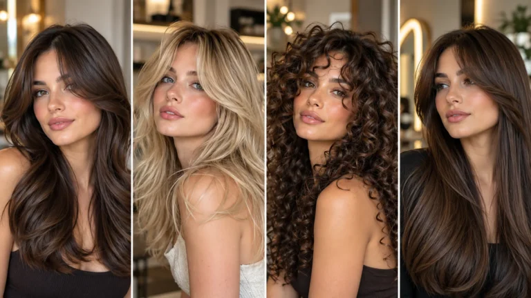 10 Curtain Bangs Styles Behind Today’s Most Viral Haircuts